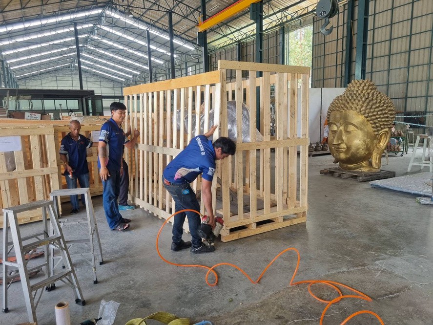การแพ็คและรัดสินค้า