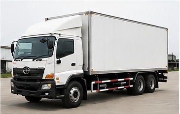 รถ 10 ล้อตู้ 10W Box Truck